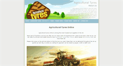 Desktop Screenshot of agriculturaltyresonline.com